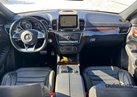 2017 Mercedes-Benz Gle 63 Amg 4Matic from USA, damaged, VIN 4JGDA7EB8HA881341